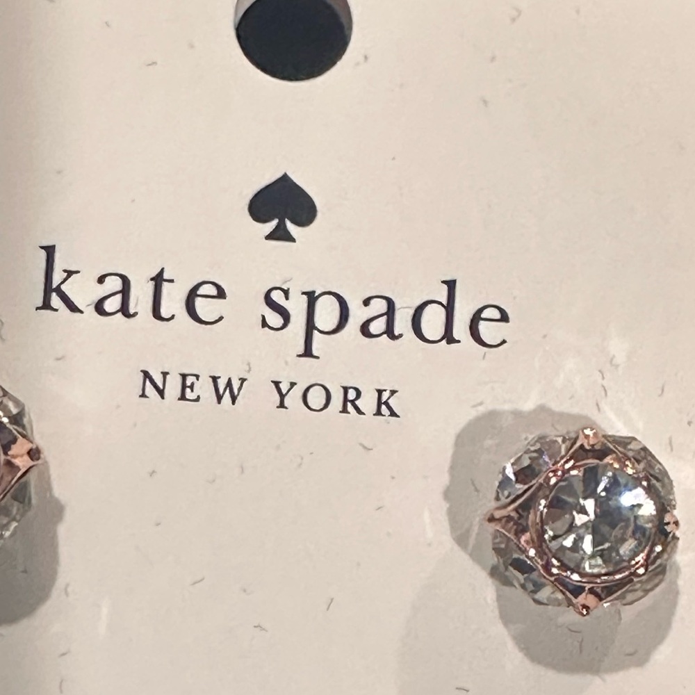 BUYERS APPRECIATION 6/16 Kate Spade Lady Marmalade Earrings Multiple Gems - Picture 2 of 7